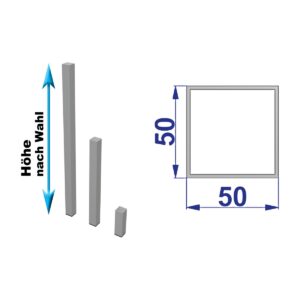 Bütec Steckfuß 100 cm mieten