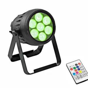 Eurolite AKKU IP PAR 7 QCL WDMX, Akku-Scheinwerfer IP65 mieten