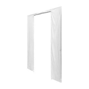 Seitenwand mit Tür für Faltpavillon, 3 m, weiß (Duratent) mieten