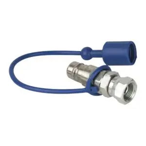 CO₂-Adapter Showtec 3/8" auf Q-Lock (male) mieten